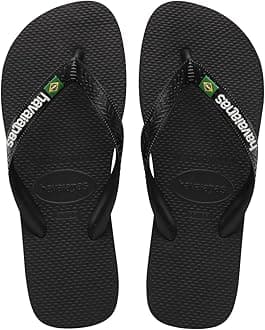 Havaianas Men's Brazil Logo mens Flip Flop Sandal