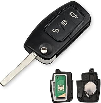 Heart Horse Car Key Fob Replacement for Fiesta Focus Mondeo MK4 C-Max S-Max G...