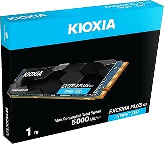 KIOXIA EXCERIA Plus G3 1TB SSD M.2 2280 PCIe Gen4 x4