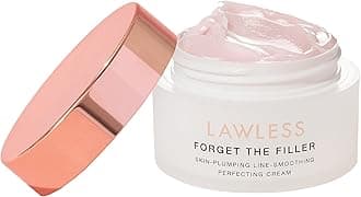 Lawless Forget the Filler Skin-Plumping Line-Smoothing Perfecting Cream - Premium Non-Acne Moisturizer Designed to Prime, Plump, Smooth, and Tighten Skin for a Youthful, Hydrating Look - 1.7 oz
