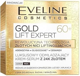 Gold Lift Expert Luxurious Rejuvenating Cream Serum with 24k Gold Ages 60 and Above