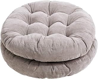 Tiita Outdoor Cushions Square Floor Pillow Thicken Tufted Seat Pad Large Floor Cushion for Yoga Meditation Living Room