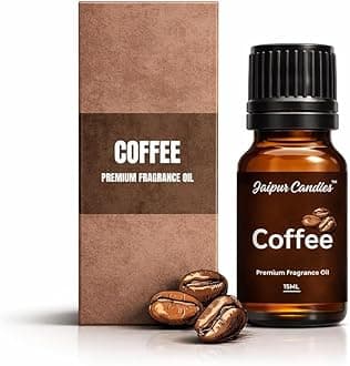 Coffee Fragrance Oil | 15 ml | Aroma Oil for Home Fragrance | Best for Aromatherapy | Use in Diffusers, Candles, Air Fresheners (15ML, Coffee)