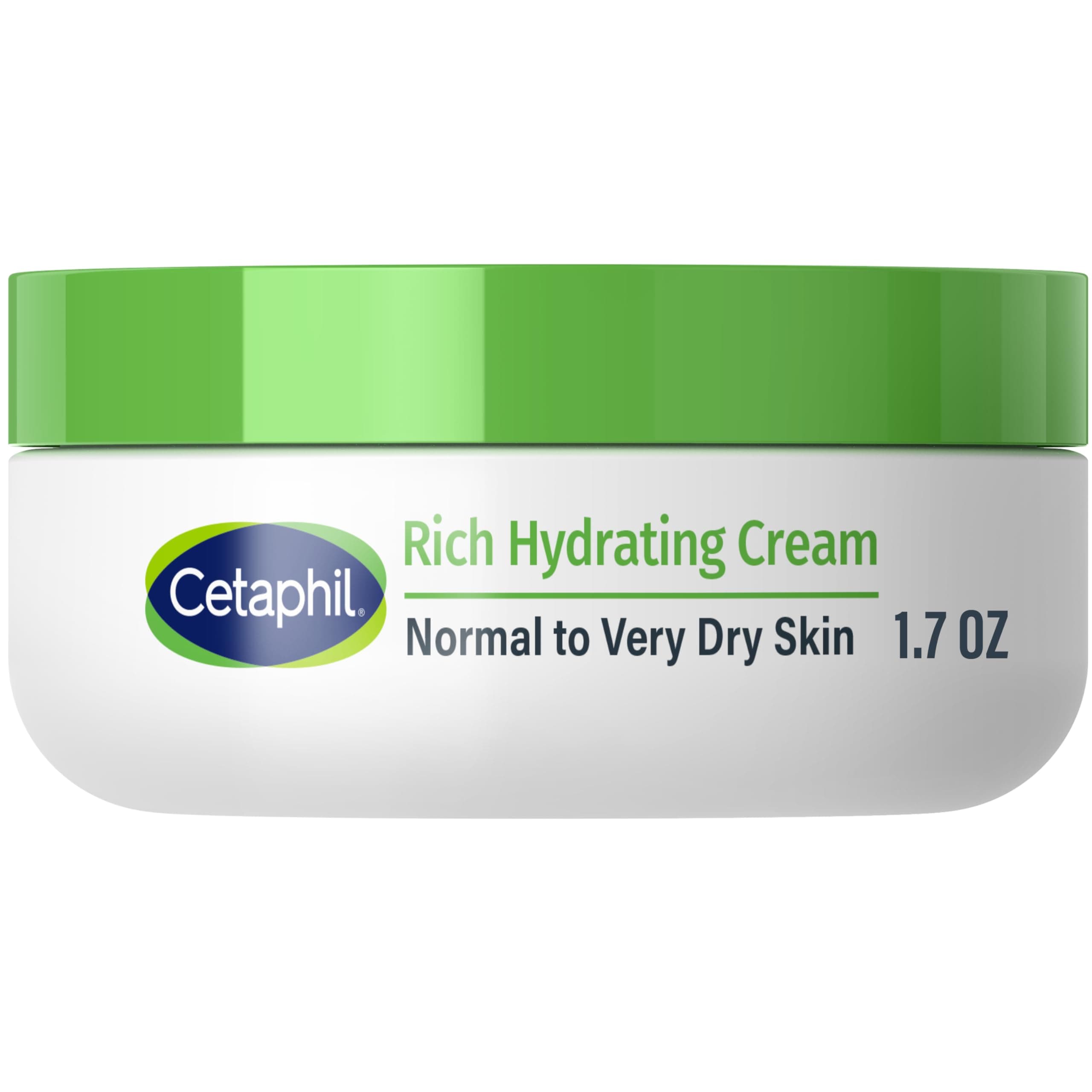 Rich Hydrating Night Cream For Face, With Hyaluronic Acid, 1.7 oz, Moisturizing Cream For Dry To Very Dry Skin, No Added Fragrance, (Packaging May Vary)