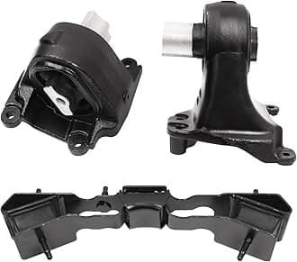 Engine Mount Compatible with 2012-2017 Wrangler 2018 Wrangler JK 3.6L V6 Replace for A5671 A5732 A5733 5147191AC 5147190AC 5147193AA （Set of 3）