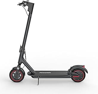 Alloweek Electric Scooter, 19/22Mph, 8.5"/10" Tires, 350W/500W Motor, 21-52 Miles Range, 280-608Wh Battery, Scooter for Adults with Dual Suspension & Brakes