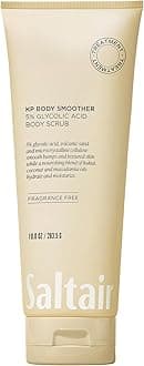 KP Body Scrub. 5% Glycolic Acid Treatment with Volcanic Sand and Plant Moisturizers. Fragrance-Free Physical Chemical Exfoliator. Exfoliating Body Scrubber for Rough Bumpy Skin, 10oz.