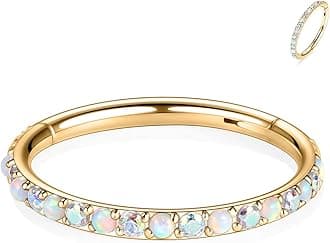 20G 18G 16G 12G Nose Ring Hoop Conch Rook Daith Helix Tragus Piercing Jewelry 316L Surgical Steel Cartilage Earring Conch Hoop Earring Septum Jewelry Belly Lip Ring 5mm to 14mm