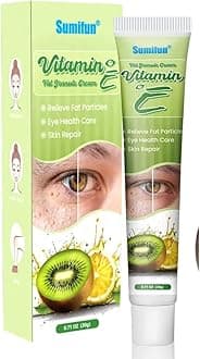 NIKITA.VIVI Vitamin E Fat Granule Cream, Firms & Repairs Skin Around Eyes, Eye Health Support, Effective Removal of Fat Particles, Granules Specific Eye Care, Under Eyes Care Cream 20G