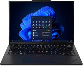 Gen 12 ThinkPad X1 Carbon Laptop with Intel Ultra 7 165U vPro Processor, 14" WUXGA 100% sRGB Touchscreen, 32GB 6400MHz RAM, 1TB Gen4 Performance SSD, FHD+ IR+ RGB Camera, and Windows 11 Pro