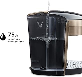 Keurig K-Elite Coffee Maker, Single Serve K-Cup Pod Coffee Brewer, With Iced Coffee Capability One Size 5000331196