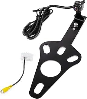 NATIKA Backup Camera for 2007-2018 Jeep Wrangler JK: Starlight Night Vision 720P AHD and TVI Waterproof HD Spare Tire Mount Backup Reverse Rear View Camera for Jeep Wrangler JK 2007-2018