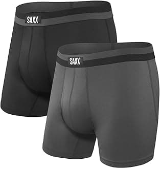 SPORT MESH Men’s Underwear – Boxer Briefs with Built-In BallPark Pouch Support