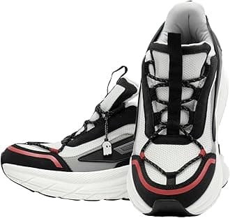 The Souled StoreOriginals: Black Hawk Men and Boys Low Top Lace Up Sneakers