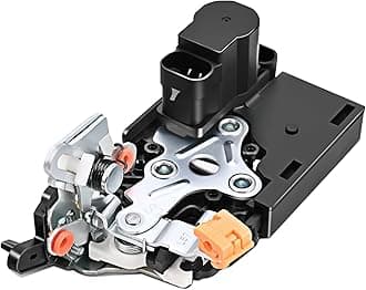 Door Lock Latch Actuator - Rear Left Driver Side - Compatible with 2001-2006 Cadillac Escalade Chevy Avalanche, Silverado, Suburban, Tahoe GMC Sierra, Yukon - Replaces 15110651, 15068504