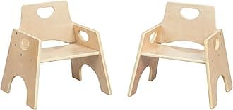 ECR4Kids Chair, 8", Natural