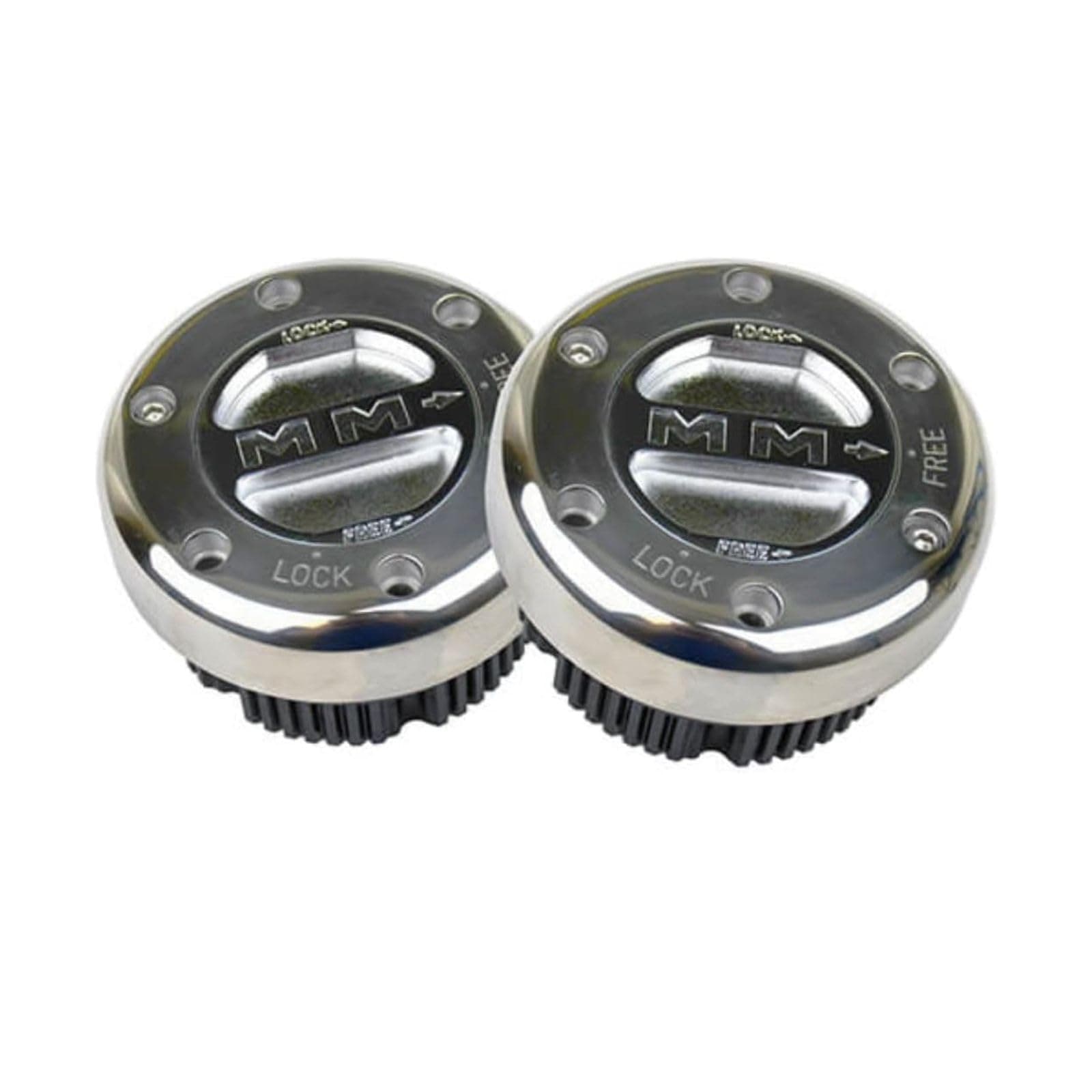 Mile Marker Premium Locking Hubs (449SS),Silver