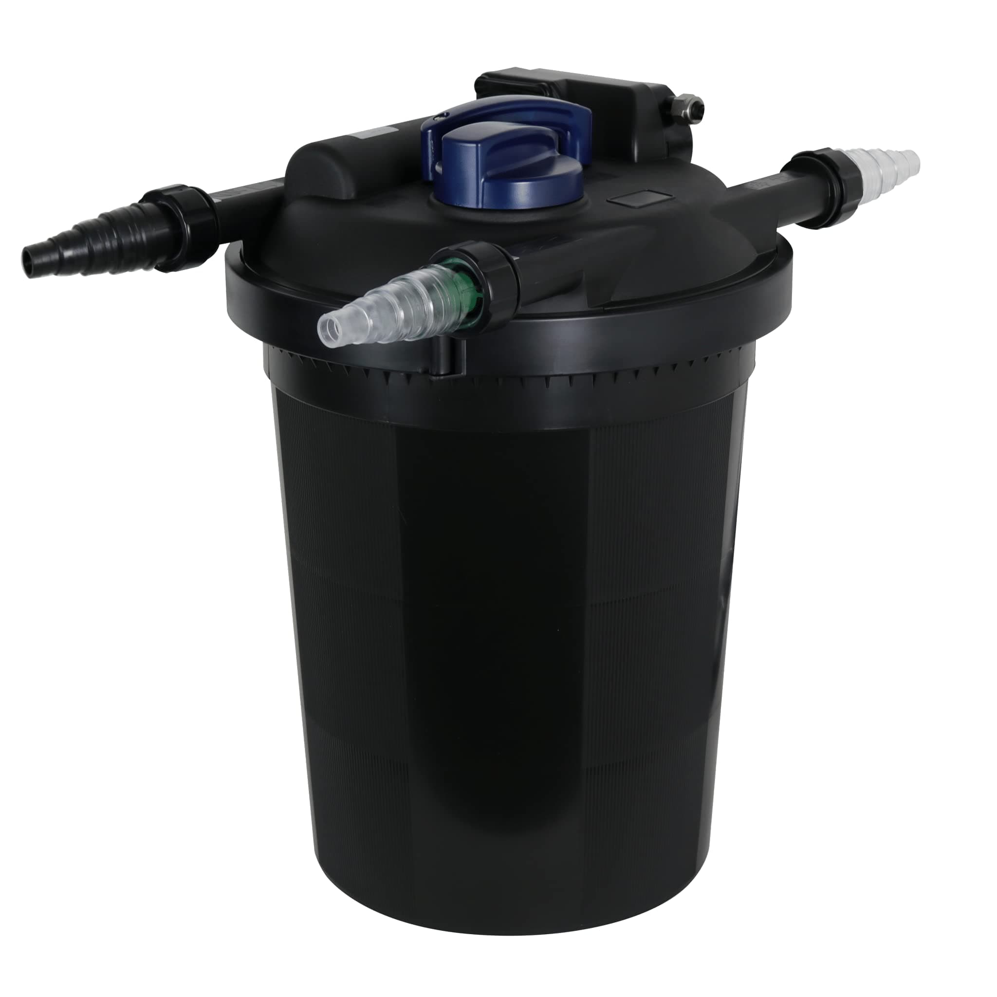 AllClear G2 Bio Pressure Filter & Ultraviolet Light Clarifier with Backflush System, Pressurized External UVC Biological & Mechanical Filtration, Koi Fish Water Garden, All Clear 3500