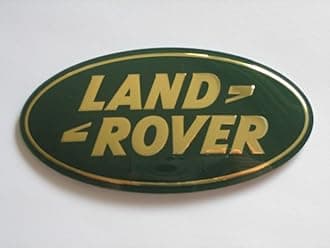 Land Rover EuroActive OEM Green & Gold Front Grille Emblem Badge