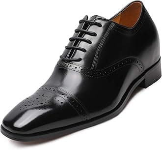CHAMARIPA Height Increasing Shoes Tall Mens Shoes Elevator Shoes Make You 2.76 inches Taller-K6531