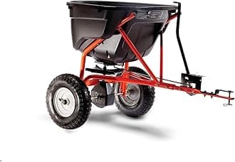 Agri-Fab 45-0463 130-Pound Tow Behind Broadcast Spreader, Black