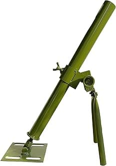 Mini Cannon Model Vintage Mortar Model – Safe and Decorative Firecracker Launcher Desktop Ornament