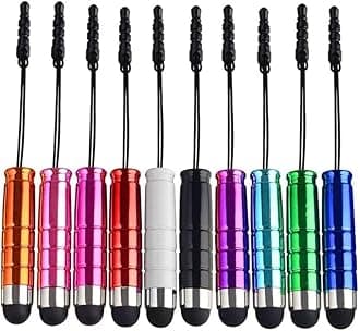 10x Stylus Capacitive Mini Metal Touch Screen Stylus Pen Tablet PC for Smartphone New Released and Popular Durable and Deft