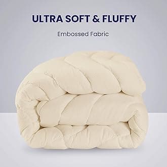 SLEEP ZONE Twin XL Cooling Mattress Topper for College Dorm, Premium Zoned Cool Mattress Pad Cover, Padded Mattress Protector Breathable Washable, Deep Pocket 8-21" (Beige, Twin XL)