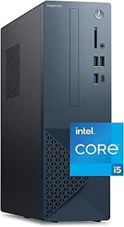Inspiron 3030s Small Desktop - Intel Core i5-14400 Processor, 16GB DDR5 RAM, 512GB SSD, Intel UHD 730 Graphics, Windows 11 Home, Onsite & Dell Migrate Support - Mist Blue