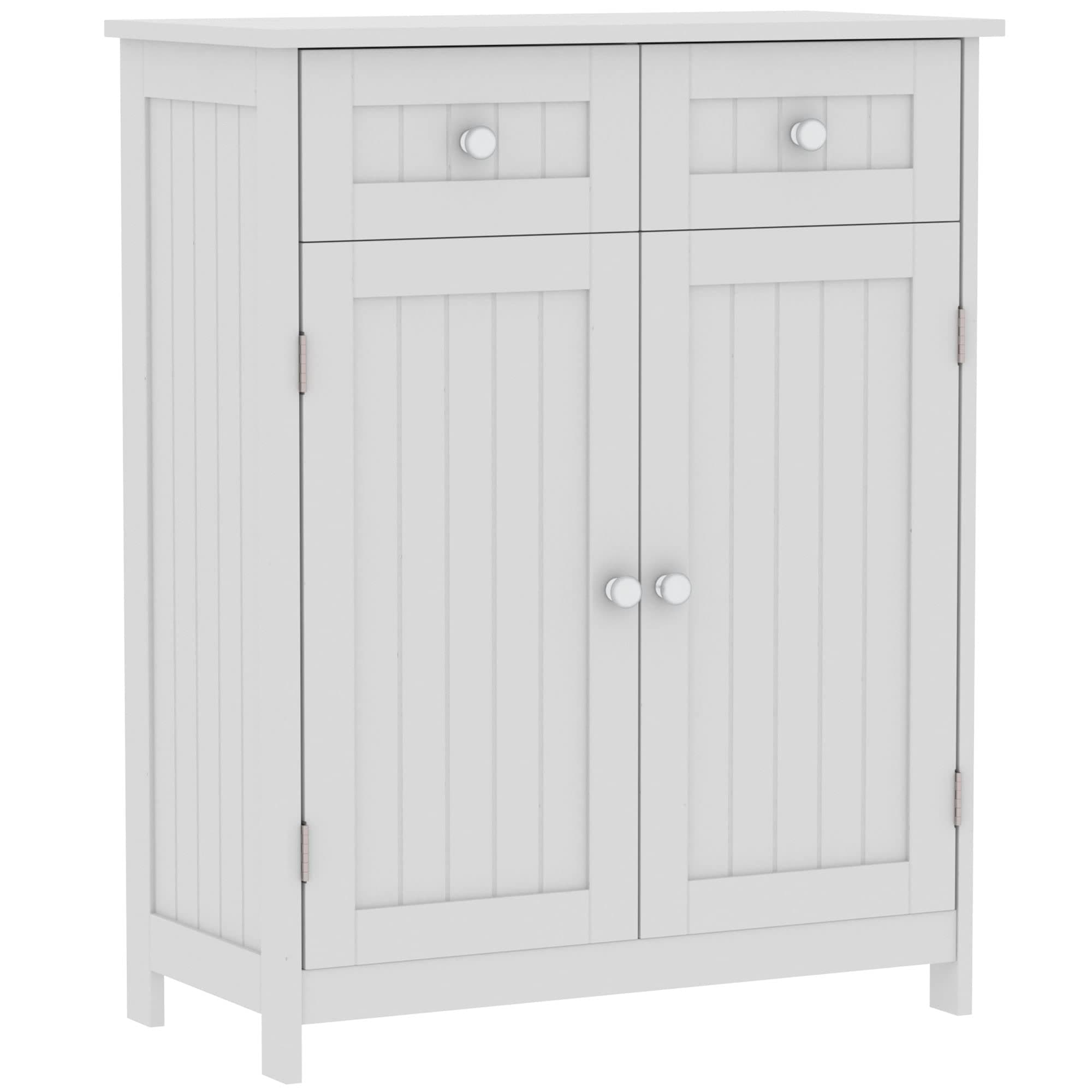 2 Drawer 2 Door Freestanding Cabinet