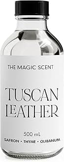 The Magic Scent Tuscan Leather Oils for Diffuser - HVAC, Cold-Air, & Ultrasonic Diffuser Oil Inspired by Tom Ford - Essential Oils for Diffusers Aromatherapy (500 ml)