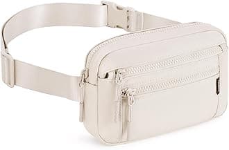 Telena Belt Bag for Women Fanny Pack Cross Body Bag Fashion Waist Pack with Adjustable Strap Beige