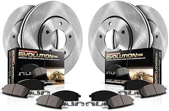 Power Stop KOE8170 Autospecialty Front and Rear Replacement Brake Kit-OE Brake Rotors & Ceramic Brake Pads