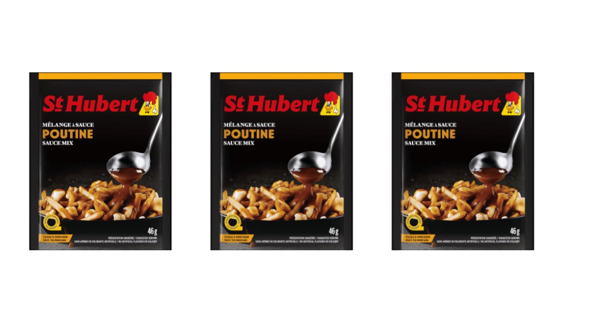 St Hubert Poutine Gravy Mix - Pack of 3