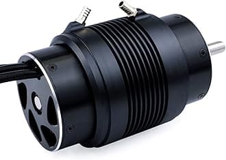 Brushless Rc Boat Motor, Surpass Hobby 56102 1050KV Brushless Motor with Cooling Set Design for RC Boat (1050kv)