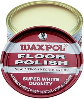 Waxpol Floor Polish (White/Neutral) 400 g For Sparkling Shines to your Floors, Tiles, Stone and Furniture