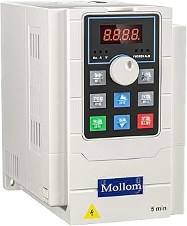VFD 220V 4KW 5HP 16A 0-999Hz Output Variable Frequency Drive Inverter for Spindle Motor CNC Speed Control