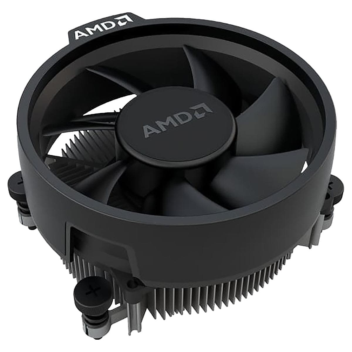 AMD Wraith Stealth Socket AM4 4-Pin Connector CPU Cooler With Aluminum Heatsink & 3.93-Inch Fan (Slim)