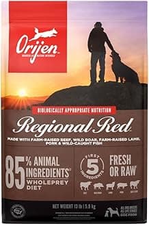 Grain Free Poultry Free High Protein Dry Dog Food Regional Red Recipe 13lb Bag