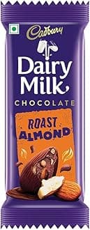 Cadbury Dairy Milk Roast Almond Chocolate Bar, 36 g
