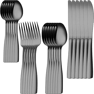 Silverware Set for 6, 24-Piece 18/10 Stainless Steel Flatware Set,Forged Cutlery Set Matte Finish for Home,Restaurant and Parties, Dishwasher Safe.