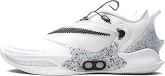 Nike Men's Adapt Bb 2.0 White/Black-Cement Grey, White/Black/Cement Grey, 13