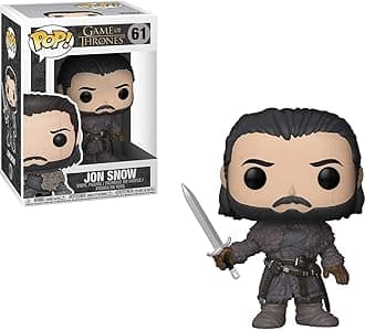 Funko POP! TV: GOT S8 - Jon Snow - (Beyond the Wall) - Game Of Thrones - Collectable Vinyl Figure - Gift Idea - Official Merchandise - Toys for Kids & Adults - TV Fans - Model Figure for Collectors