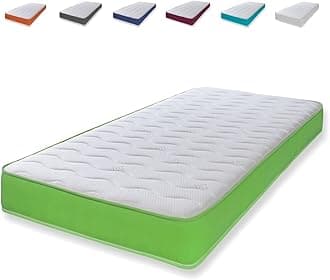 eXtreme comfort ltd Hybrid Cooltouch Colours Mattress | Green | Small Double (120 x 190cm) | Memory Foam and Coil Spring | Cooltouch Breathable Cover | Plush Comfort | UK Made