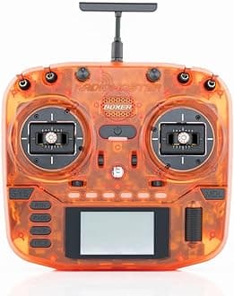 RadioMaster Boxer 2.4GHz 16CH Hall Gimbals Radio Controller with Carrying Case, Mode 2 (Orange, 4-in-1 Multi-Protocol)