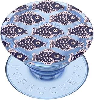 PopSockets Adhesive Phone Grip, Holder, Phone Stand, Blue - School Time