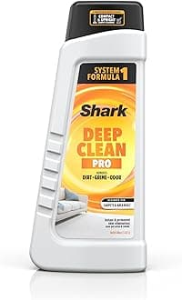 CarpetXpert Deep Clean Pro Formula for All Shark Upright & Portable Carpet Cleaners, Formulated for all Carpets, Upholstery & Area Rugs, Eliminates Tough Pet Messes and Odors, 48oz, EXCM48