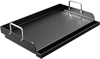 Nonstick Griddle for Gas Grill, 23" x 16" Ceramic Coated Flat Top Griddle for Stove Top, Heavy-Duty, Even Heating, Easy Clean, for Outdoor BBQ & Everyday Cooking