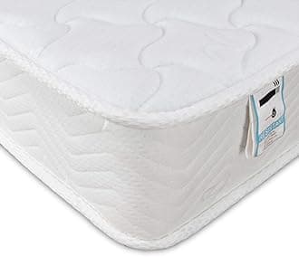 Good Nite Spring Mattress 5FT King Mattress 150 x 200 with 3cm Memory Foam Medium Hardness 3D Breathable Knitted Fabric Fire Support System 18cm Height