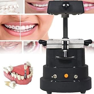 EAGLEG Dental Vacuum Forming Molding Machine, Orthodontic Retainer Pressing Machine, Lab Heat Thermoforming Motor Equipment, Heavy Duty Adjustable Material Former, 1200W,110V